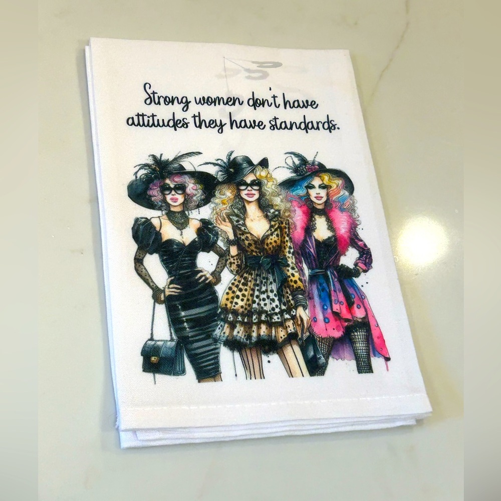 NWT - Sassy Women Tea Towel